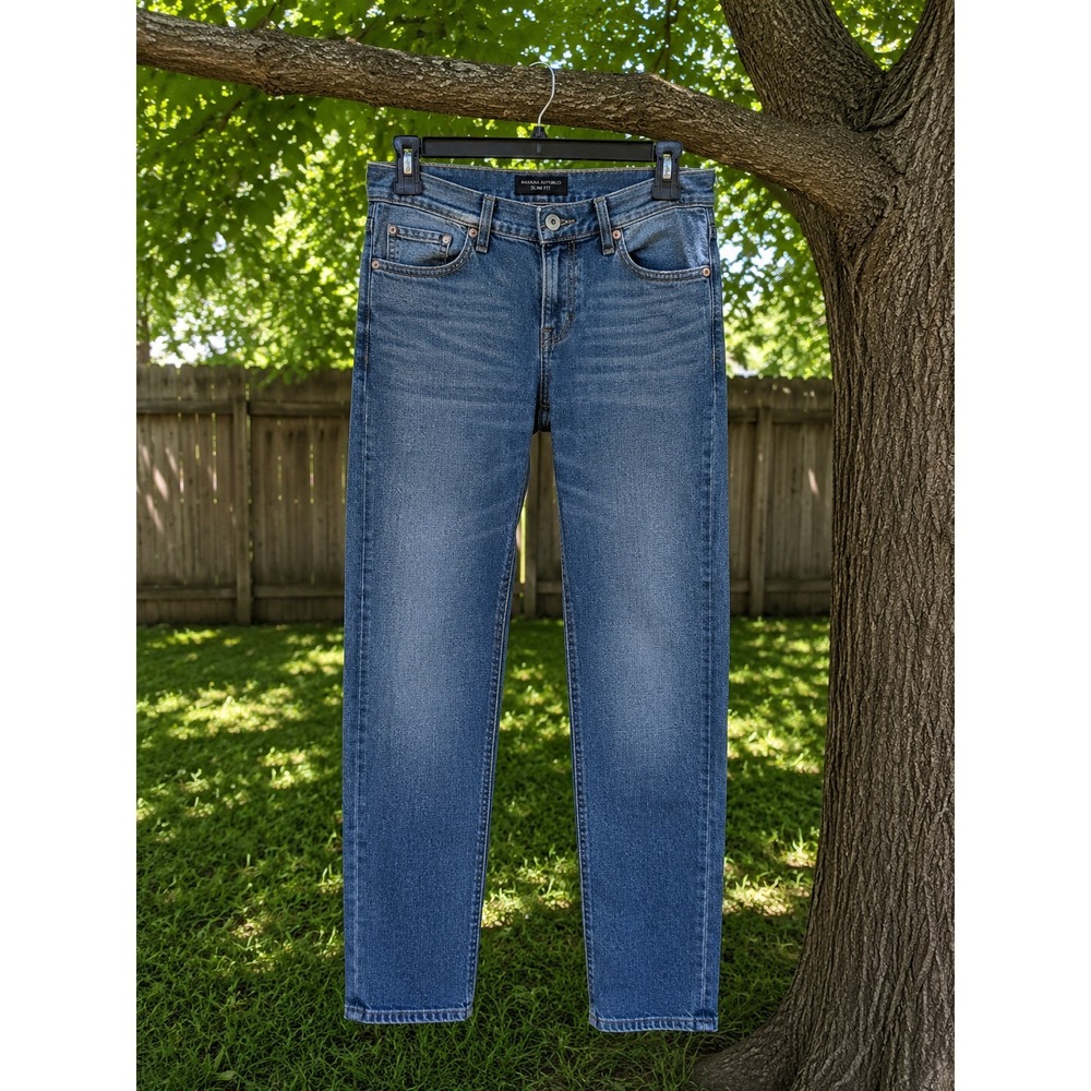True Religion Women's Jeans Size‎ 12 Medium Wash Straight Leg Denim Pants